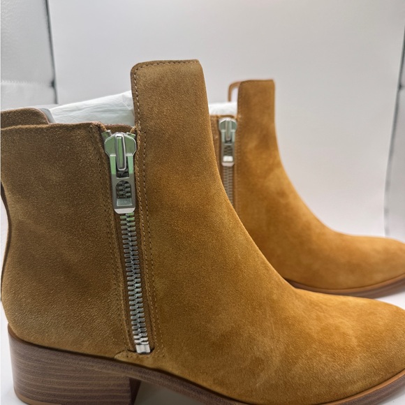 New in Box 3.1 Philip Lim Alexa Boot Tan Suede Zip Up Bootie Size 8.5 MSRP $595 - Picture 8 of 11